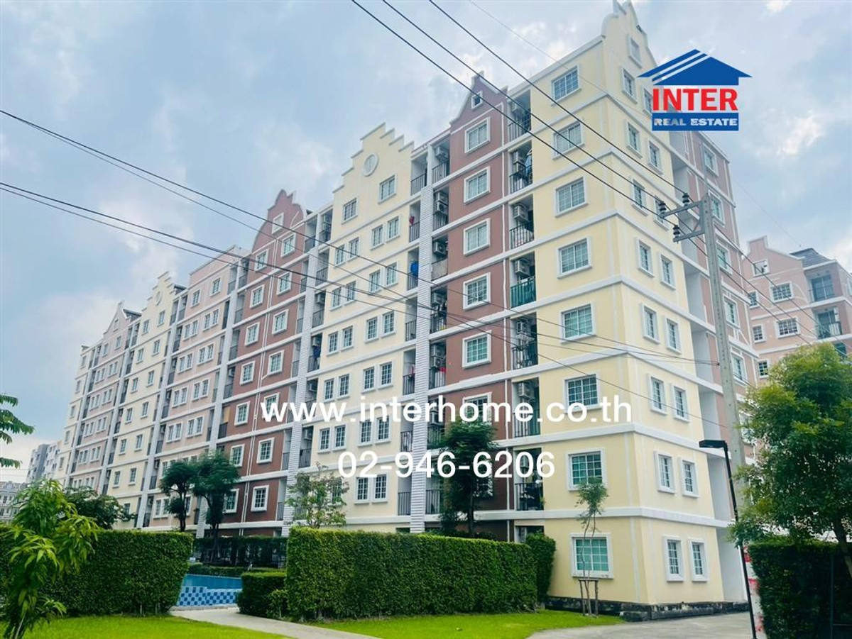 For SaleCondoMahachai Samut Sakhon : Condominium 28.6 sq m. Tuliplight Condominium Om Noi L4 Phutthamonthon Sai 4 Road, Petchkasem Road, Krathum Baen, Samut Sakhon.