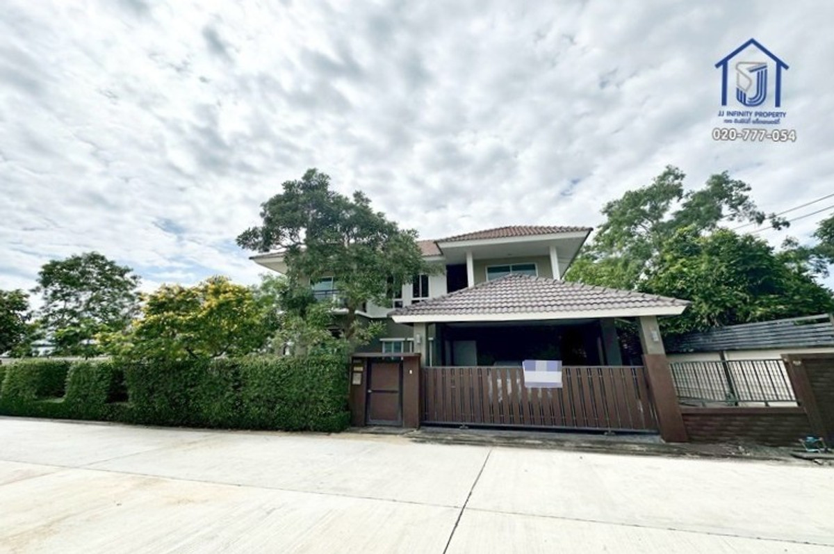 For SaleHouseNawamin, Ramindra : 2-storey detached house for sale, Delight At Scene Village, Watcharapol-Chatu Chot, behind the edge, near Ramintra-At Narong Expressway, Chatuchot Dan.
