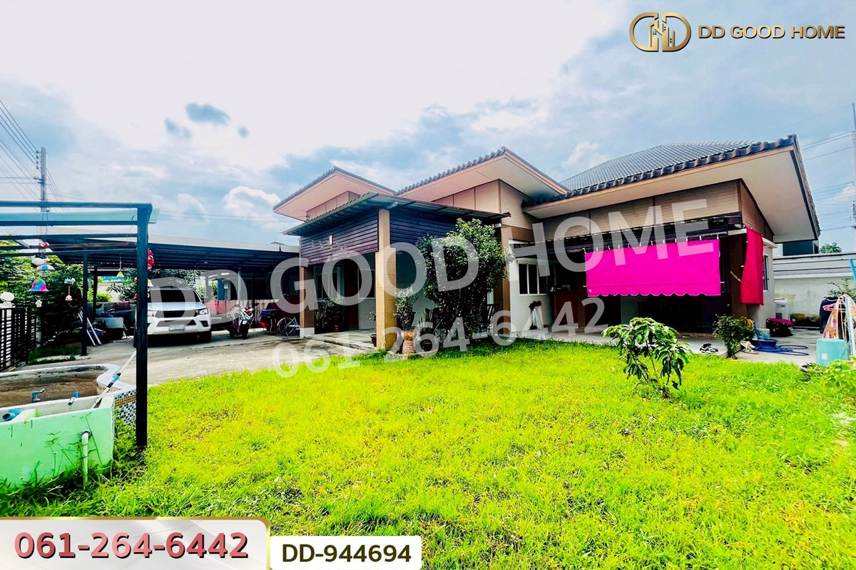 For SaleHousePathum Thani,Rangsit, Thammasat : DD-944694 V-Alive Lam Luk Ka Klong 8 Single House, Pathum Thani, near Thanyaburi Subdistrict Municipality Office