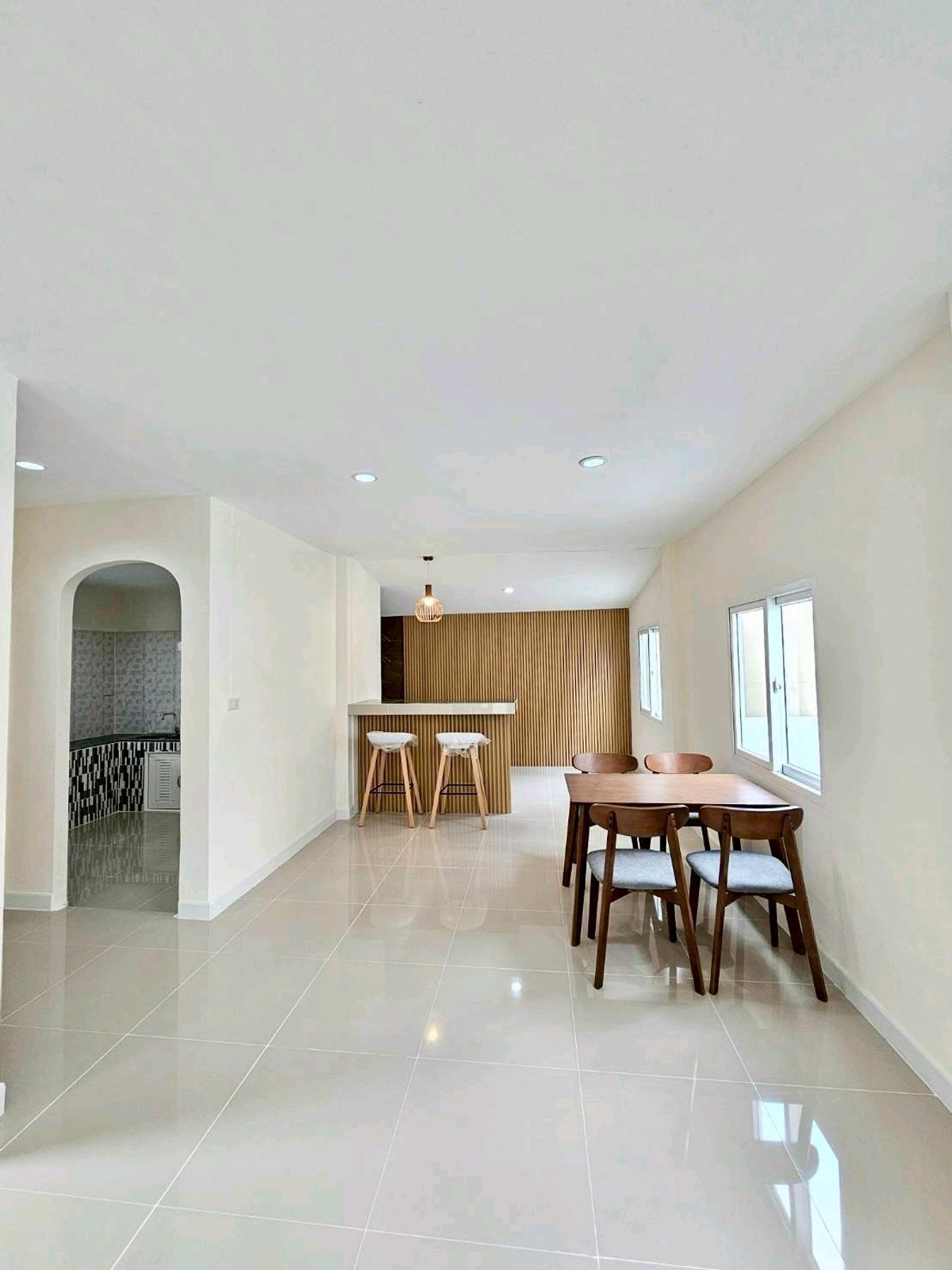 For SaleHouseNawamin, Ramindra : 2-story detached house, KC Garden Home Village 11, Nimitmai 40, Big C, Makro, Lotus, renovated and ready to move in. Free furniture Convenient travel Pink Line