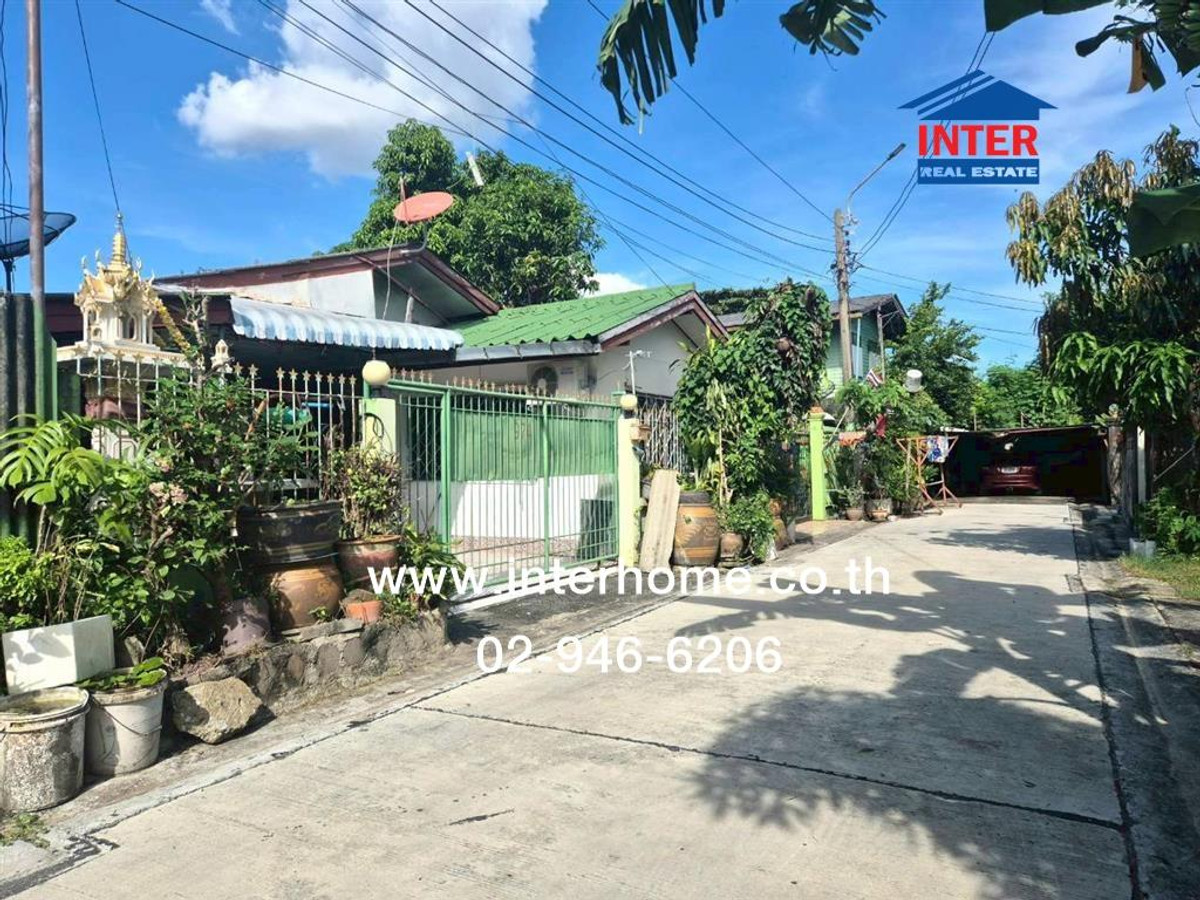 Detached house, 1 floor, 46.6 sq m. Detached house, Soi Ramintra 5, Intersection 64, near Market Place Theprak, Theprak Road, Soi Theprak 49, Bang Khen District, Bangkok. Loading...