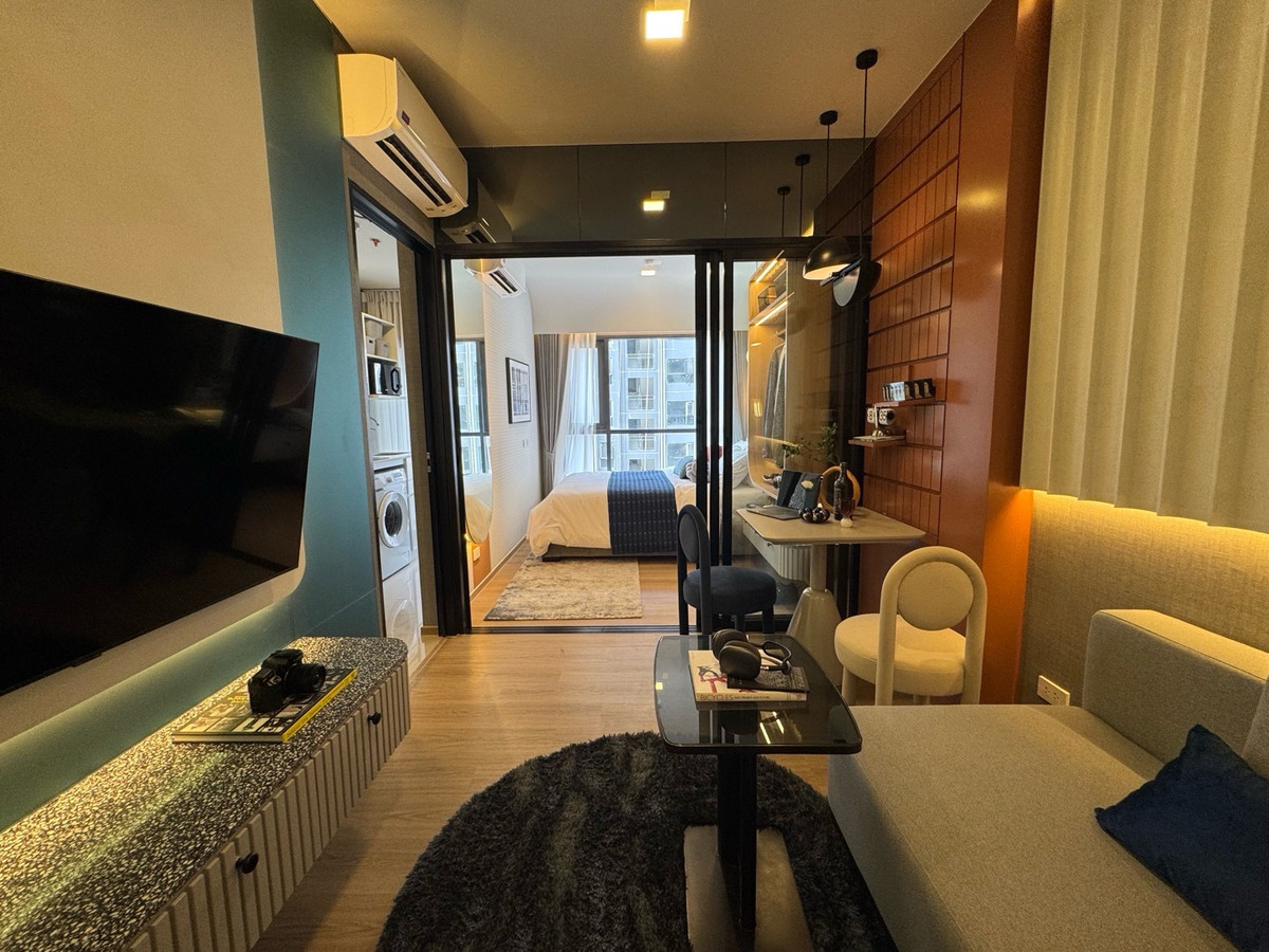 For SaleCondoPinklao, Charansanitwong : New condo next to main road 1 BED 1 BATH 28 sqm. Overlooking the Chao Phraya River