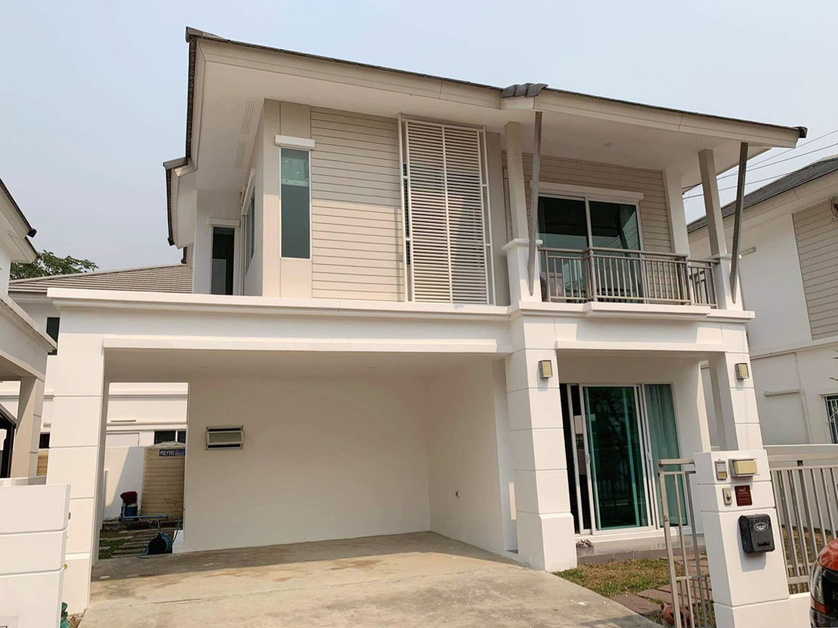 For RentHouseChiang Mai : House in the project For rent 20,000 baht per month, near Big C Mae Hia, only 5 minutes, No.9H971