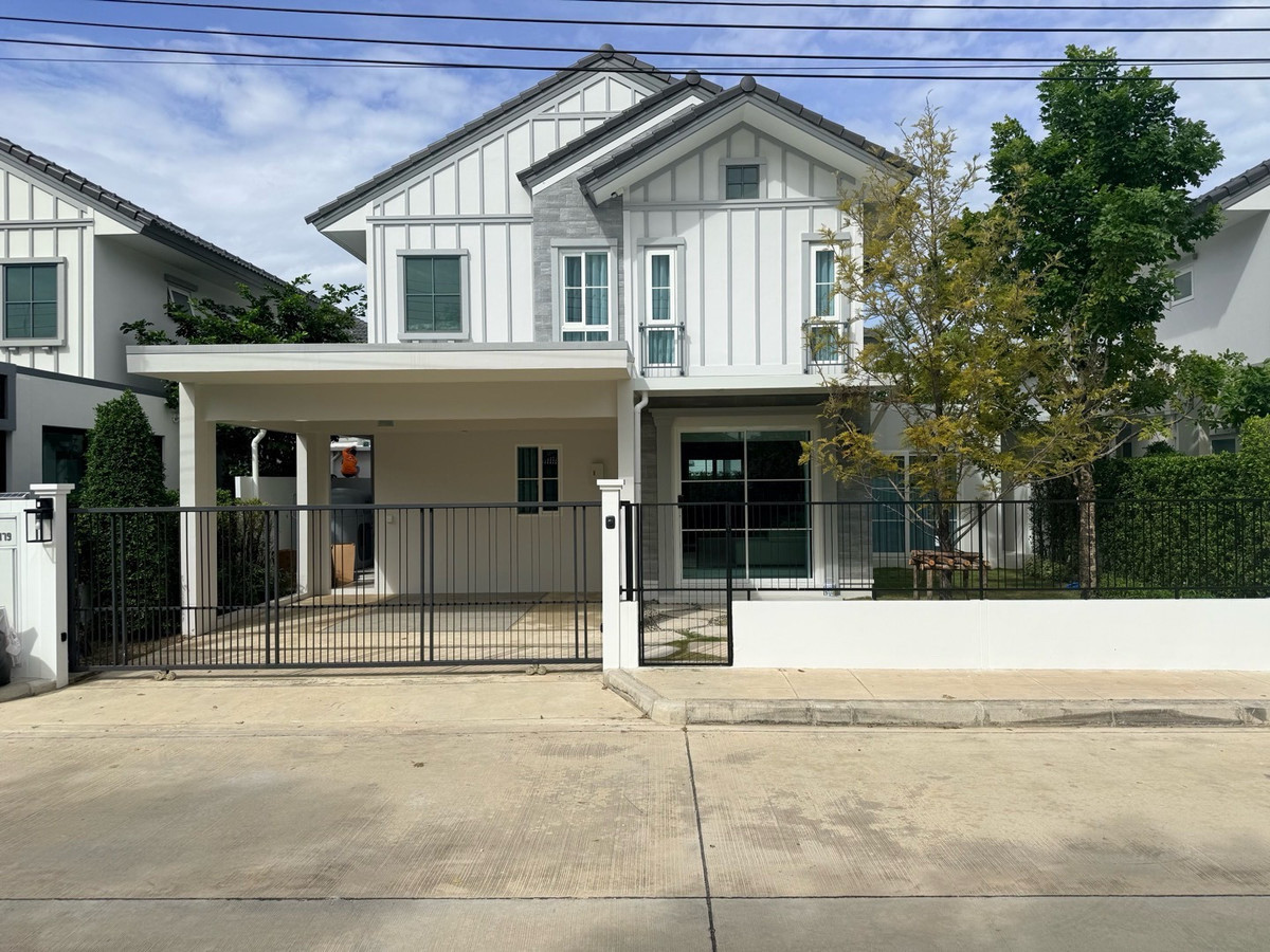 For RentHouseBangna, Bearing, Lasalle : Exactly on the cover, ready to move in, fully furnished