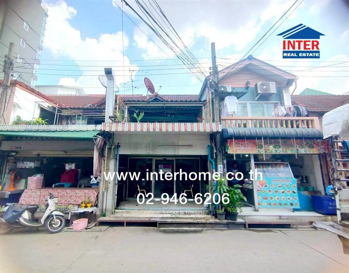 For SaleTownhomeBang Sue, Wong Sawang, Tao Pun : Townhouse, 2 floors, 18 sq m. Townhouse, Soi Prachachuen, Nonthaburi 8, Prachachuen Road, Mueang Nonthaburi, Nonthaburi.