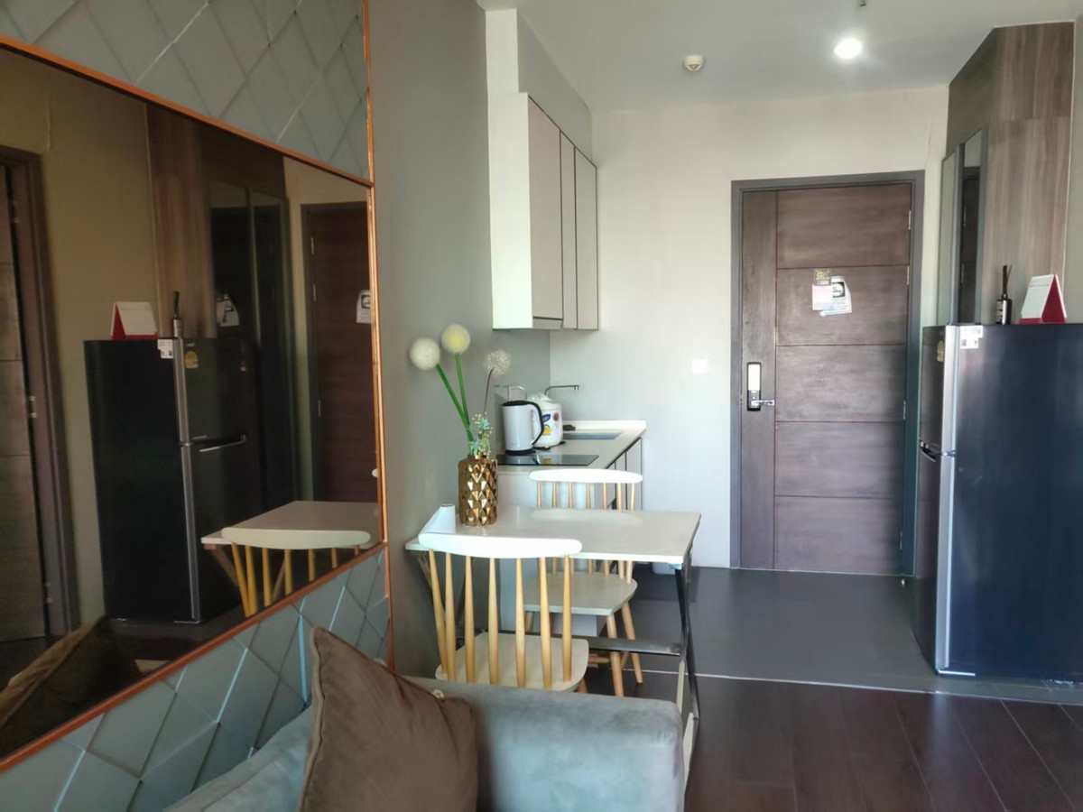 For RentCondoSukhumvit, Asoke, Thonglor : C Ekkamai condo for rent, high floor, unblocked view, fully furnished, ready to move in