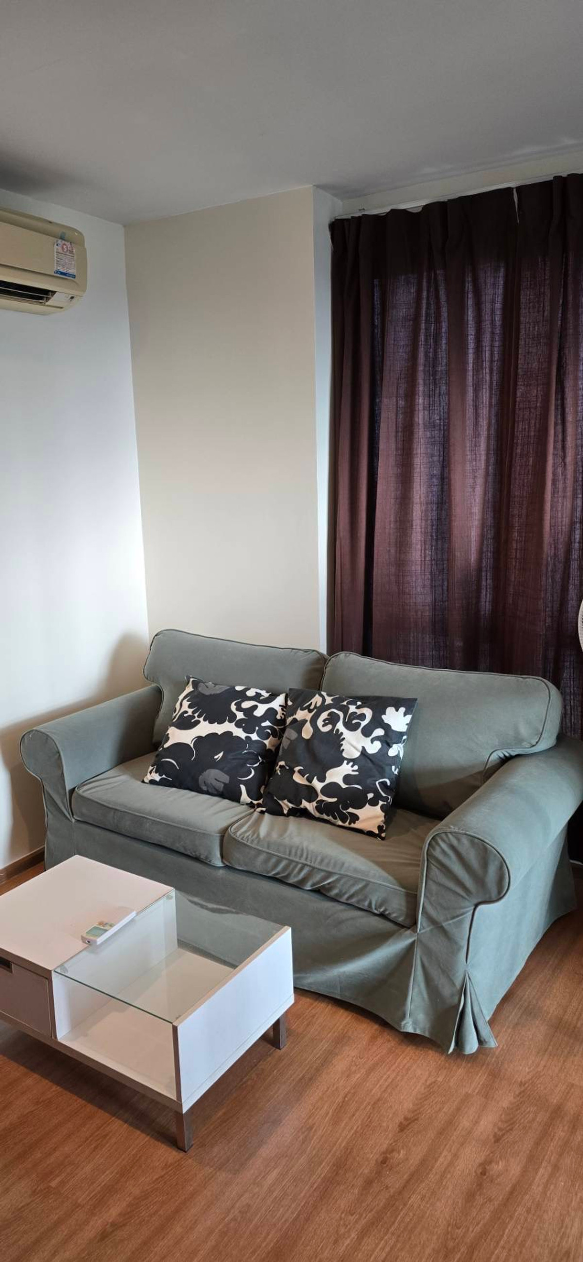 For RentCondoOnnut, Udomsuk : The Base Sukhumvit 77 for rent, nice 1 bed, high floor, nice view, fully furnished, near BTS Onnut  850m.