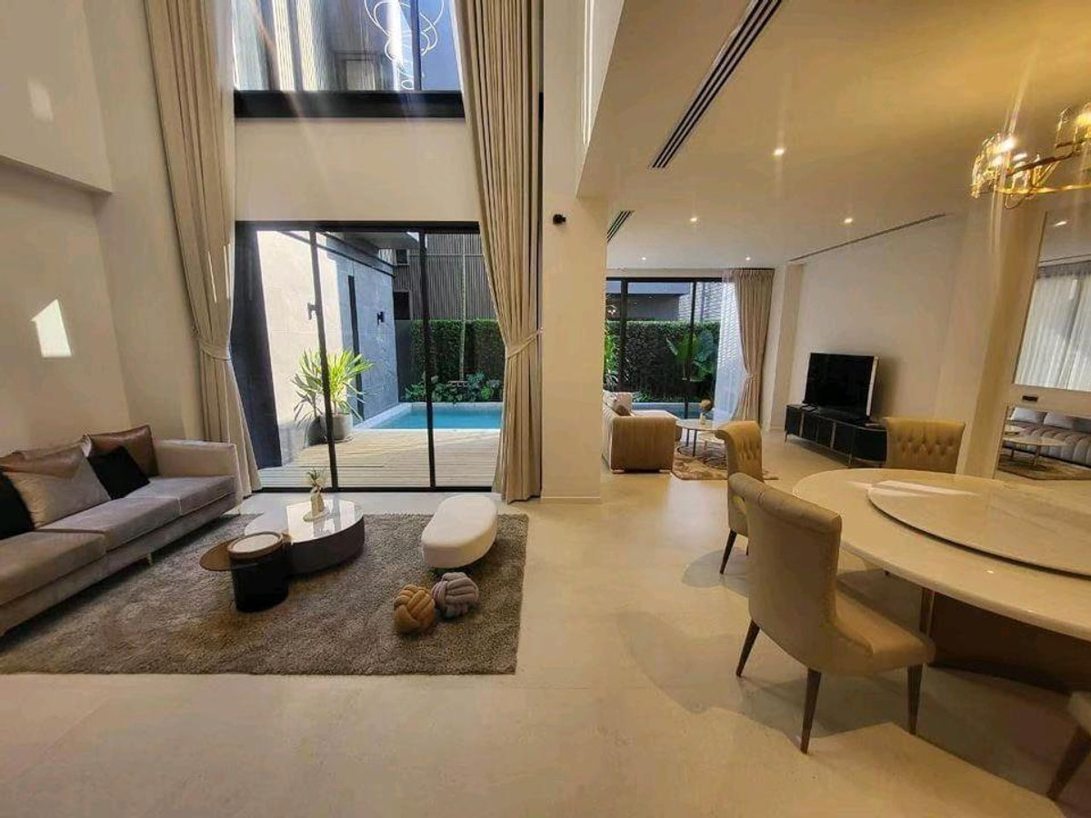 ให้เช่าบ้านพระราม 9 เพชรบุรีตัดใหม่ RCA : 📌For RENT เช่า | BuGaan Rama 9 - Meng jai - 4BR (552 sqm) 500,000 🔥Super Hotdeal🔥 370,000 THB