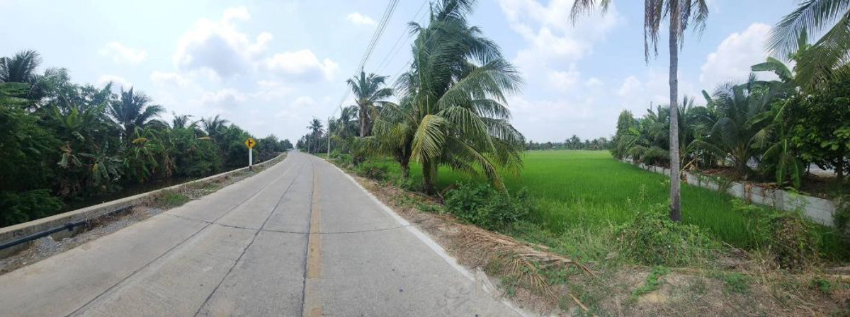 ขายที่ดินนครปฐม : ขายที่ดินทำเลศักยภาพ พุทธมณฑลสาย 5 สามพราน นครปฐม 1-0-47 ไร่