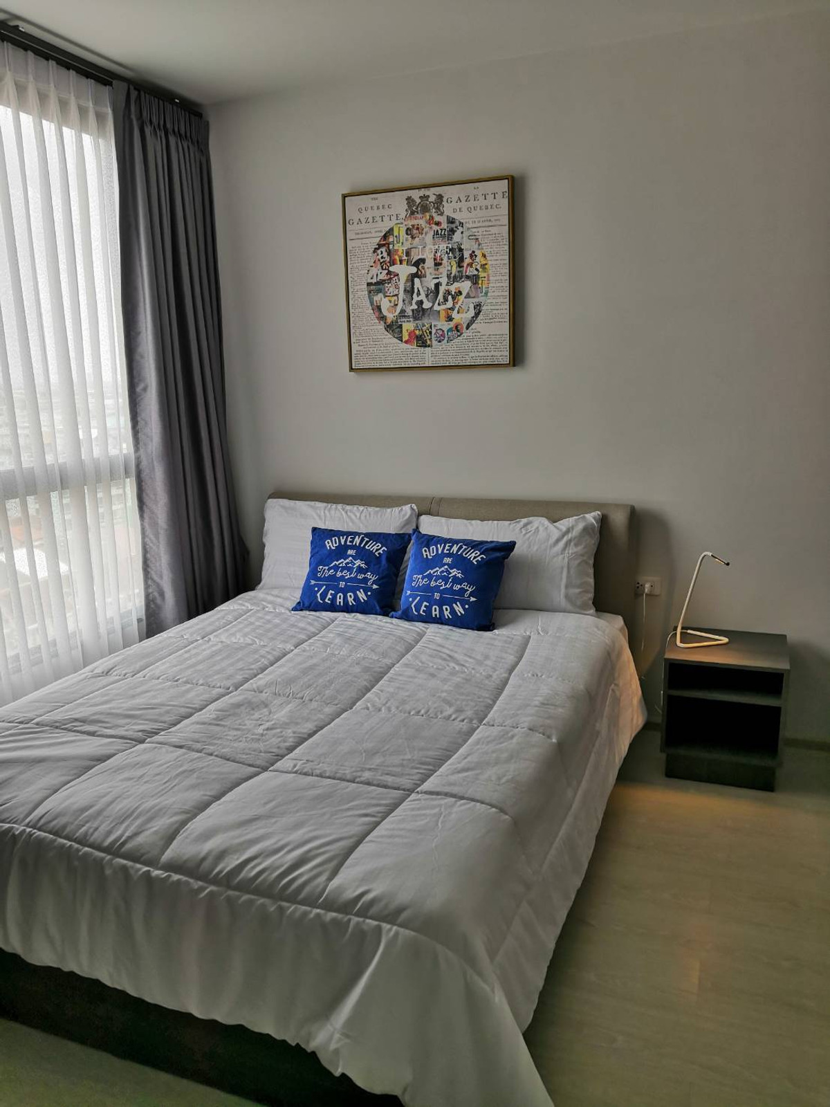 For SaleCondoOnnut, Udomsuk : Urgent sale, studio room, beautifully decorated, fully furnished, good price, near BTS Udomsuk.