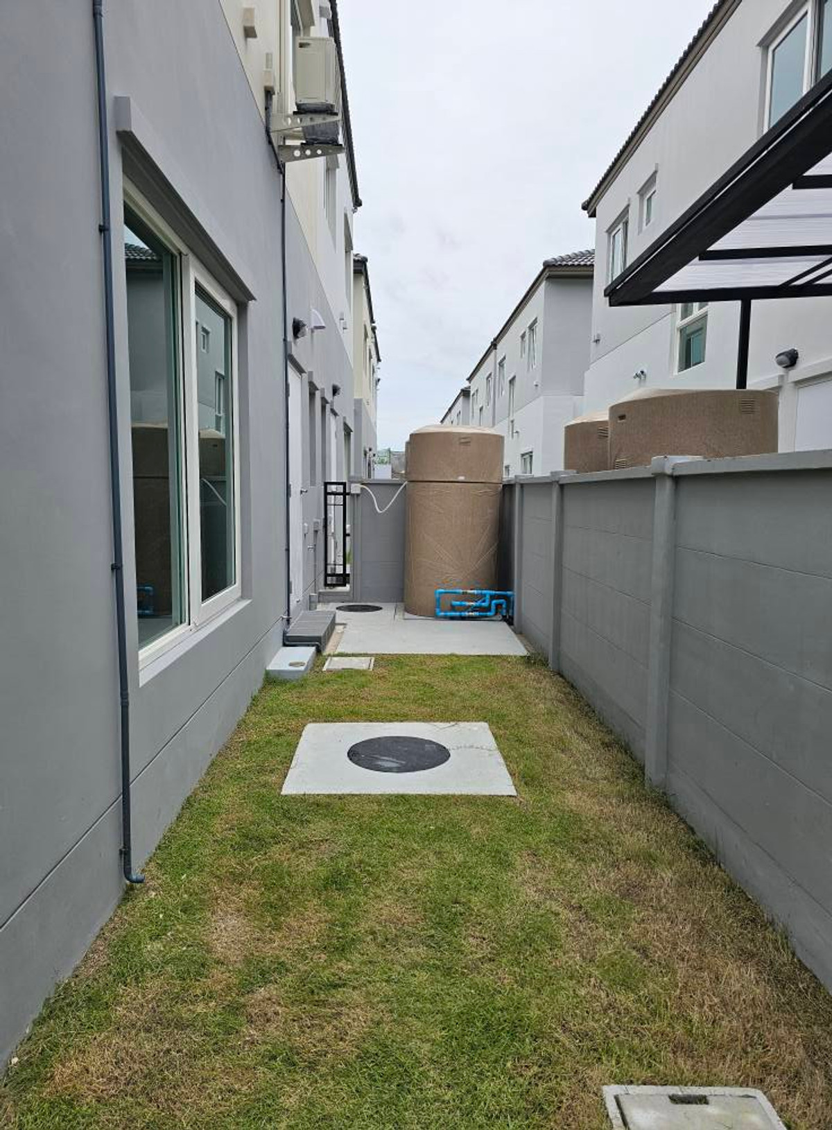 For RentSamut Prakan,Samrong : K-6586 Twin house, best price in the project, near Mega Bangna, Grand Pleno Mega Bangna project.