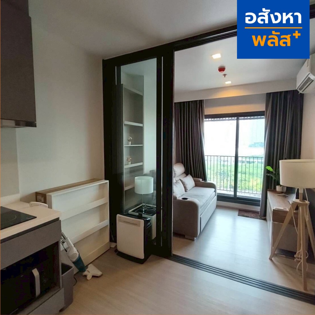 For RentCondoRama9, Petchburi, RCA : 💥 Room view, good location 💥 Urgent for rent, Life Asoke Hype, beautifully decorated, fully furnished, ready to move in, near MRT.