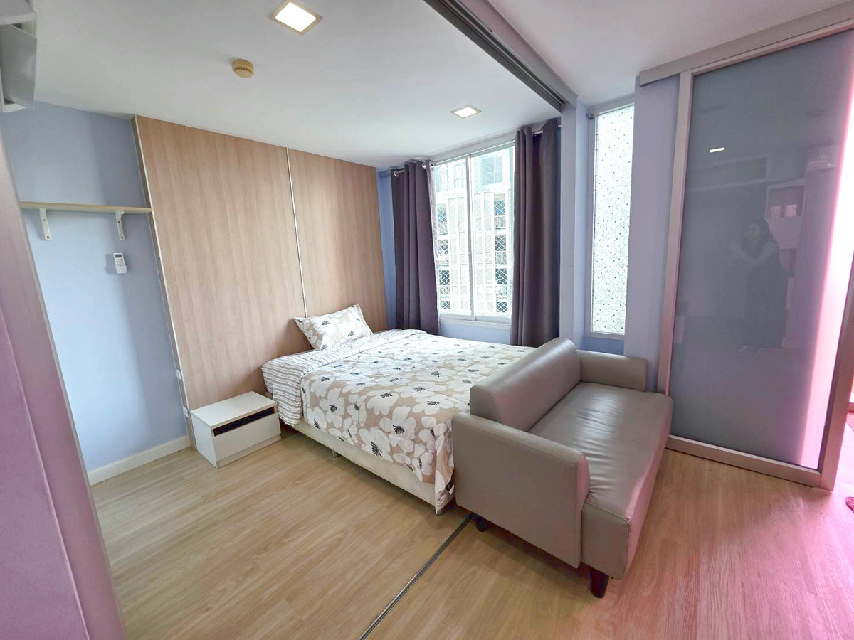 ให้เช่าคอนโดรัชดา ห้วยขวาง : 🔥เช่าคอนโดติด MRT ห้วยขวาง เพียง 300 เมตร The Colory Vivid เฟอร์ฯ ครบพร้อมเข้าอยู่