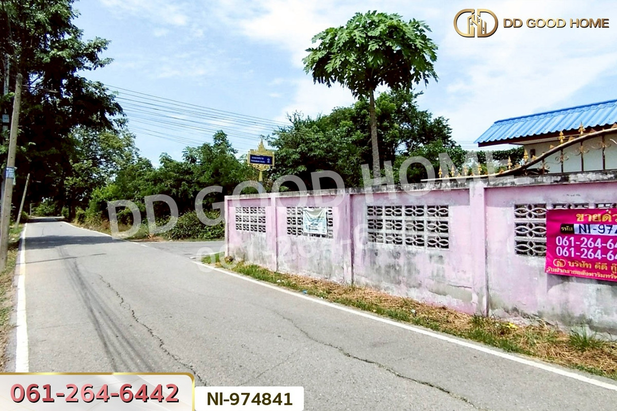 ขายที่ดินอยุธยา : NI-974841 ที่ดินพร้อมสิ่งปลูกสร้าง 120 ตร.ว. พระนครศรีอยุธยา ใกล้ตลาดชุมทางสถานีรถไฟบ้านภาชี