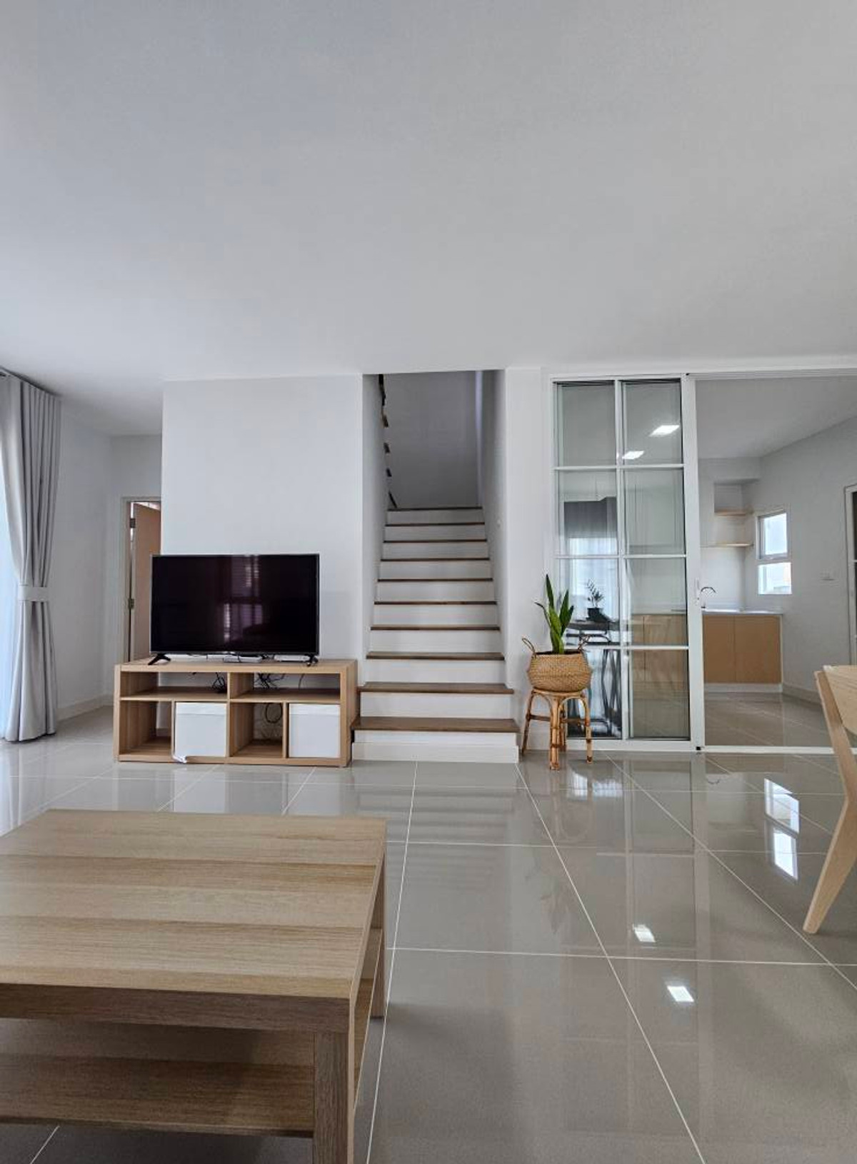 For RentSamut Prakan,Samrong : K-6586 Twin house, best price in the project, near Mega Bangna, Grand Pleno Mega Bangna project.