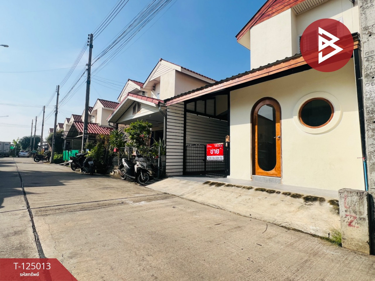 Single house for sale Eua-Athorn Village, Lat Yai, Samut Songkhram, newly renovated, ready to move in. Loading...