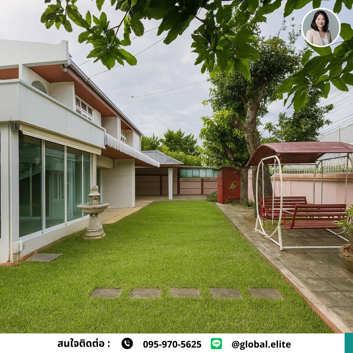 ขายบ้านสุขุมวิท อโศก ทองหล่อ : 🏡 บ้านเดี่ยว - แปลงมุมสุดพิเศษ บนทำเลสุขุมวิท 64 – ใกล้ BTS และทางด่วน |  🏡 2-Storey Corner Residence @ Golden Location - Sukhumvit 64