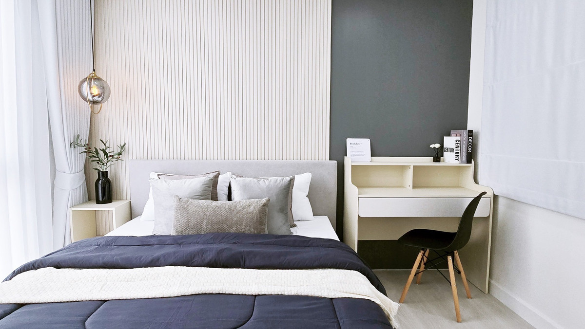 For SaleCondoLadprao101, Happy Land, The Mall Bang Kapi : 🏡(( Urgent sale )) Room ready to move in, The Niche ID Lat Phrao 130, near MRT Lat Phrao 101, only 190 meters, decorated and ready to move in, complete set of furniture, central area has a fitness center, swimming pool!!