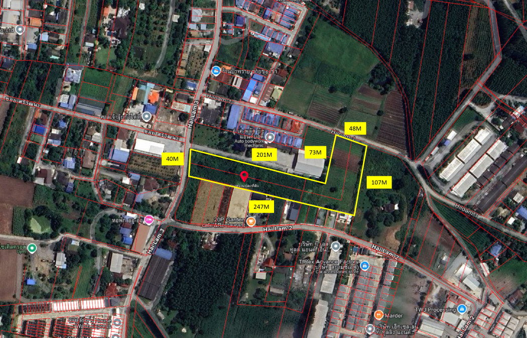 Prime 8-Rai Land for Sale in Chonburi, Dual Road Access, Near Khao Lam Rd – Perfect for Pool Villas or Housing Development Loading...