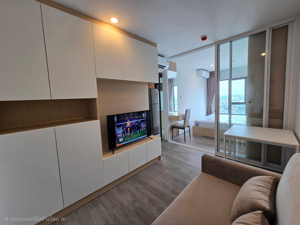 ให้เช่าคอนโดท่าพระ ตลาดพลู วุฒากาศ : 🏠 ให้เช่า คอนโดรีเจ้นท์โฮม วุฒากาศ  ห้องมินิมอล วิวสวย พร้อมอยู่ ตึก 🅰️ ชั้น 21  ขนาด 26 ตร.ม. ทิศใต้ ลมดี ไม่ร้อน  🌞 For Rent: Regent Home Wuttakat Condominium-Building 🅰️,21st Floor.