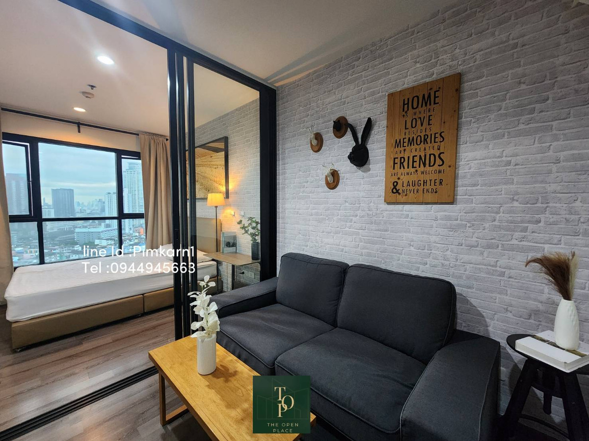 For RentCondoOnnut, Udomsuk : The Base Park West<<1 Bedroom For Rent>>📍Location: Sukhumvit 77 (T77 Community) BTS On Nut :Fully Furnished