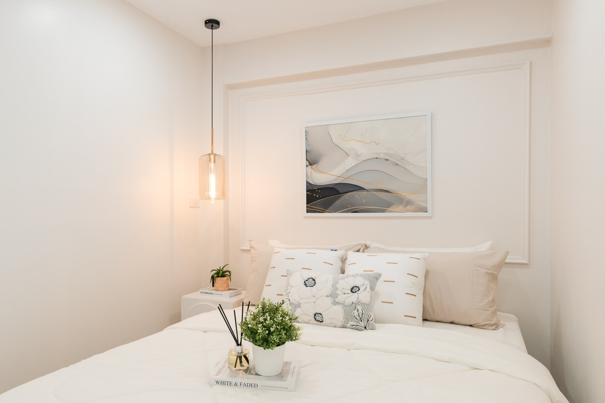 For SaleCondoRatchadapisek, Huaikwang, Suttisan : Ratchada City 18, 1 bedroom, beautifully decorated room, near the BTS, convenient travel_Do769