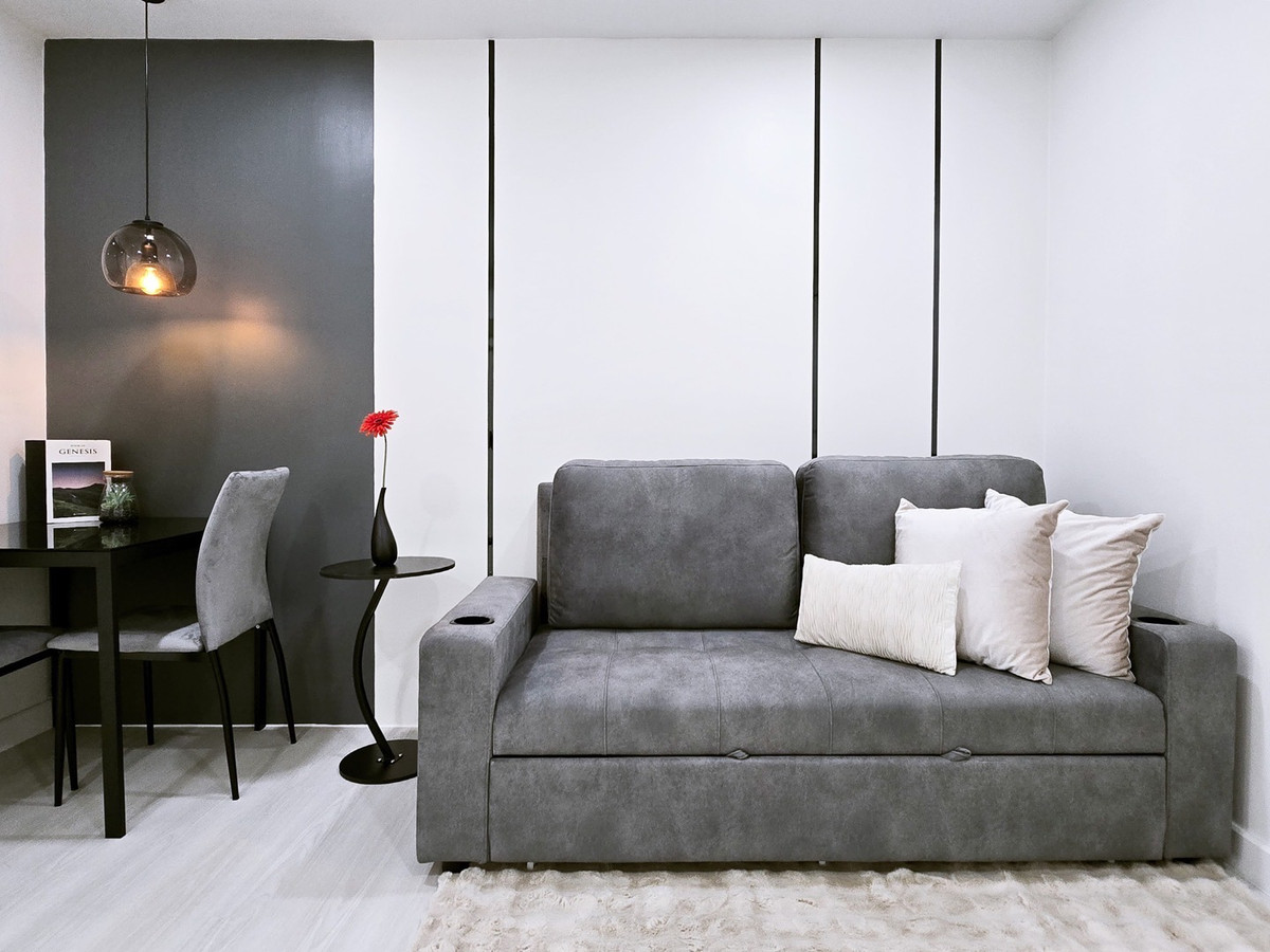 For SaleCondoLadprao101, Happy Land, The Mall Bang Kapi : ⚠️ Urgent!! Anyone looking for a room ready to move in in the Ladprao zone, stop by here. The Niche ID Lat Phrao 130 has a room ready to move in. Complete central area And most importantly, close to MRT Lat Phrao 101, only 190 meters!!