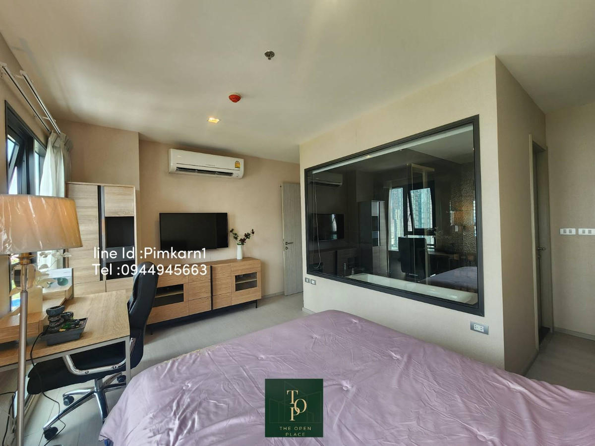 For RentCondoSukhumvit, Asoke, Thonglor : Rhythm Sukhumvit 36-38 <<1 Bedroom For Rent>>📍Location: 300 BTS Thong Lo (has shuttle service) :Fully Furnished