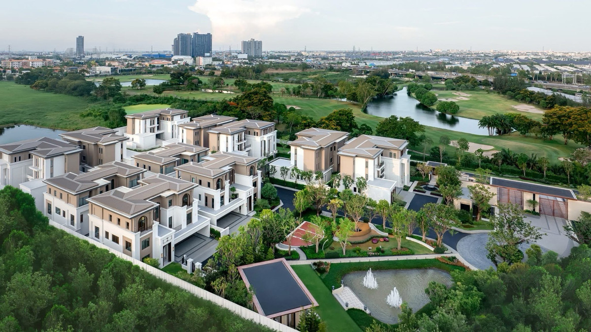 For SaleHouseBangna, Bearing, Lasalle : New detached house project, golf course view
Only 18 private houses