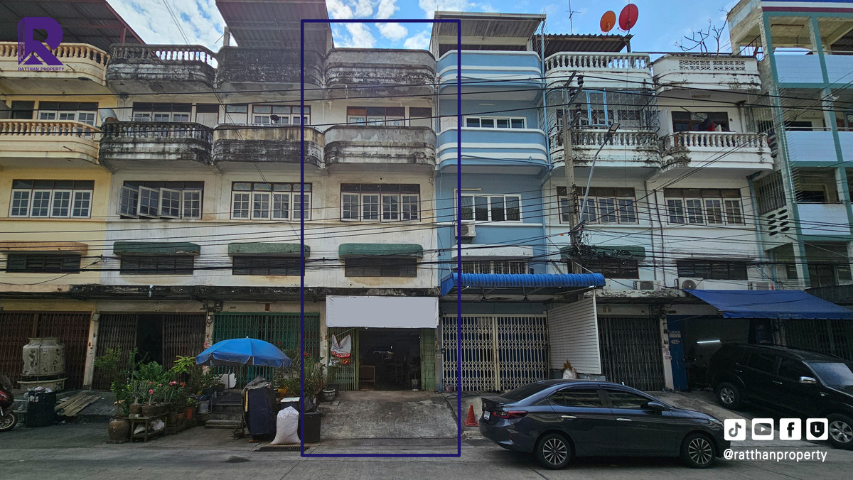 ขายอาคารพาณิชย์เอกชัย บางบอน : ขายตึกแถว/อาคารพาณิชย์ 3 ชั้นครึ่ง ม. SK เอกชัย 76 แยก 1-2 ราคาถูกที่สุด 