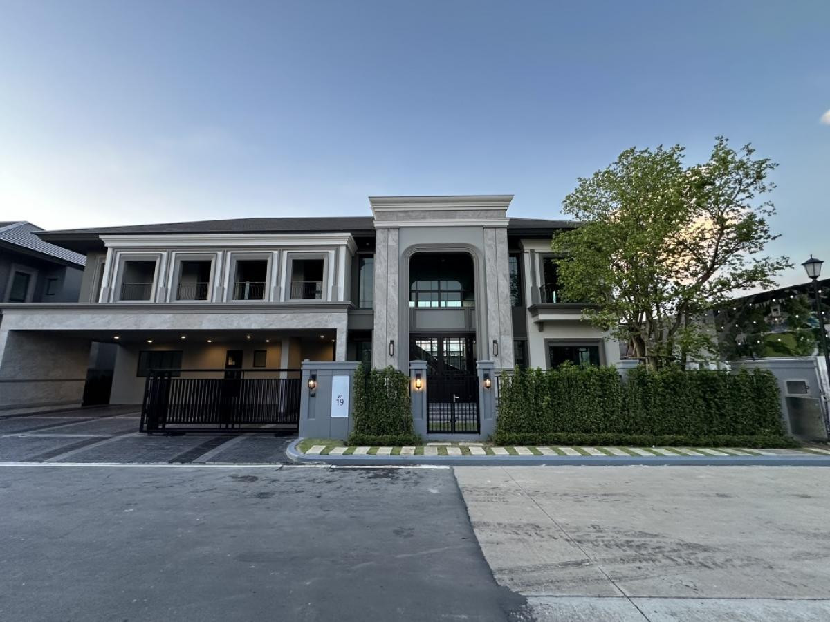 🔥🔥30359🔥🔥 Luxury detached house for rent, Grand Bangkok Boulevard, Krungthep Kreetha🌐LINE ID: @fastforrentcondo Loading...