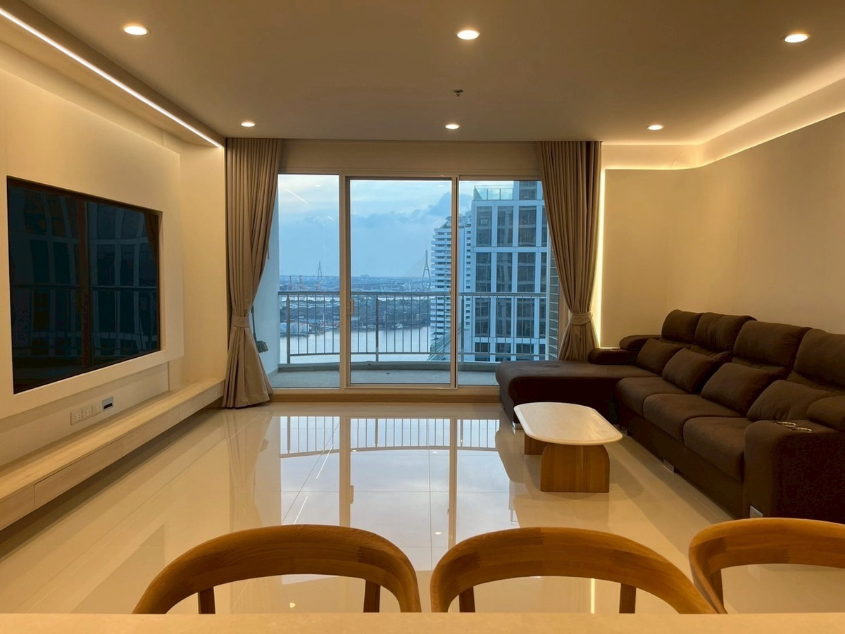ให้เช่าคอนโดพระราม 3 สาธุประดิษฐ์ : Supalai Riva Grand for Rent 