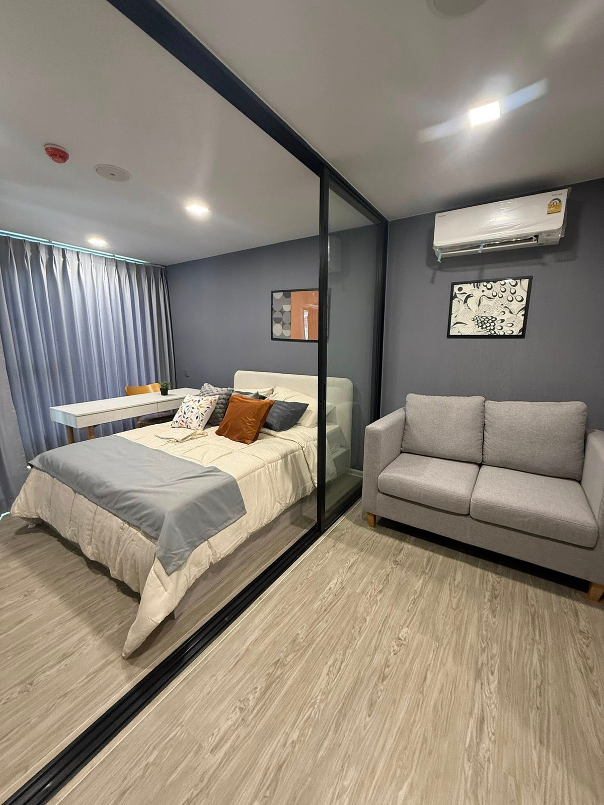 For RentCondoKasetsart, Ratchayothin : Condo for rent, Kave Seed Kaset (Kave Seed Kaset), beautiful room, ready to move in.