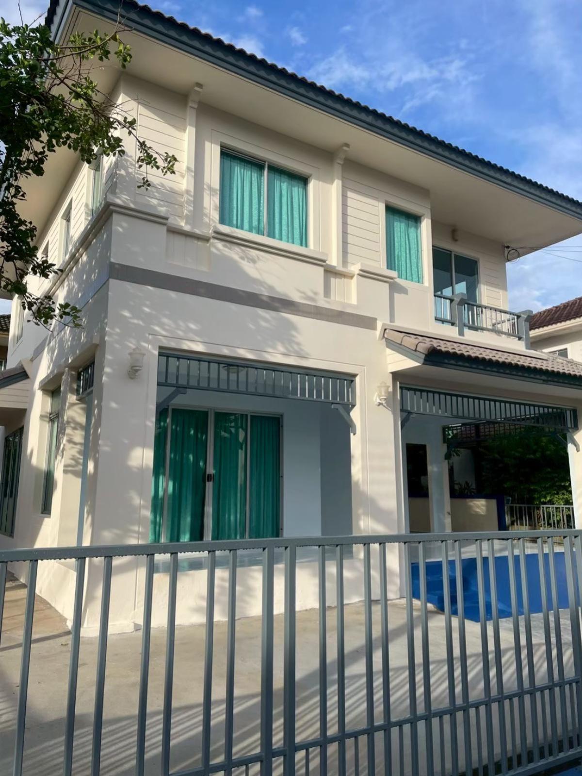 For SaleHouseSamut Prakan,Samrong : For Sale House , Chollada Suvarnabhumi , Sisa Chorakhe Noi , Bang Sao Thong , Samut Prakarn , CX-135341