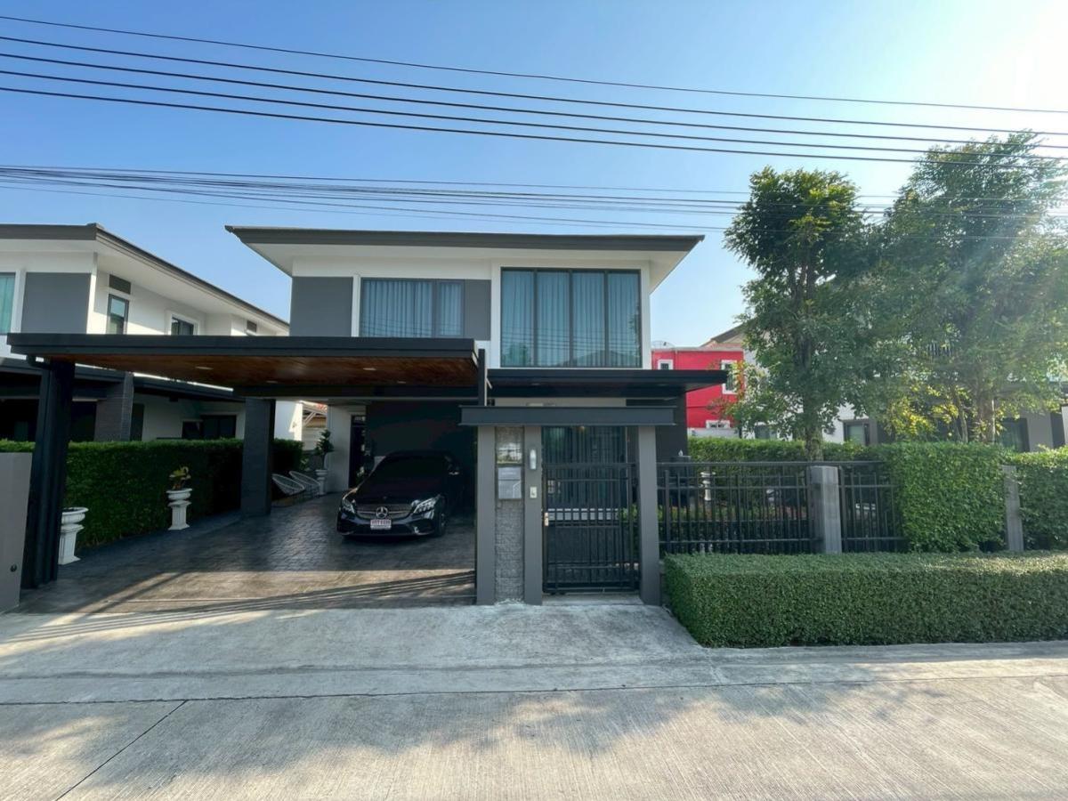 ขายบ้านบางนา แบริ่ง ลาซาล : ขายบ้าน  แกรนด์ บริทาเนีย บางนา กม.12 บางพลีใหญ่ บางพลี สมุทรปราการ CX-132499