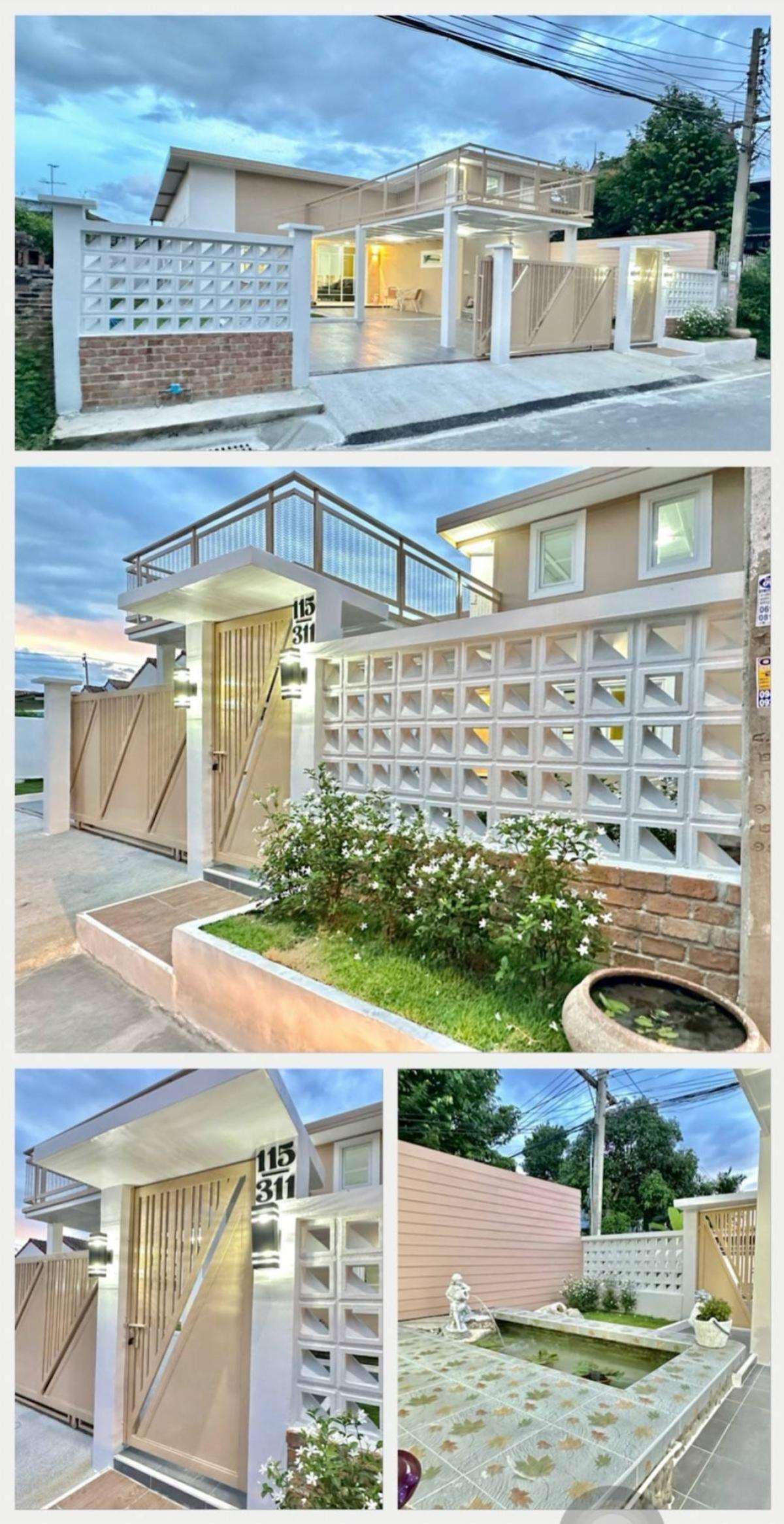 For SaleHouseNonthaburi, Bang Yai, Bangbuathong : For Sale House , Baan Buathong 1 , MRT-Khong Bang Phai , Bang Rak Phatthana , Bang Bua Thong , Nonthaburi , CX-135184