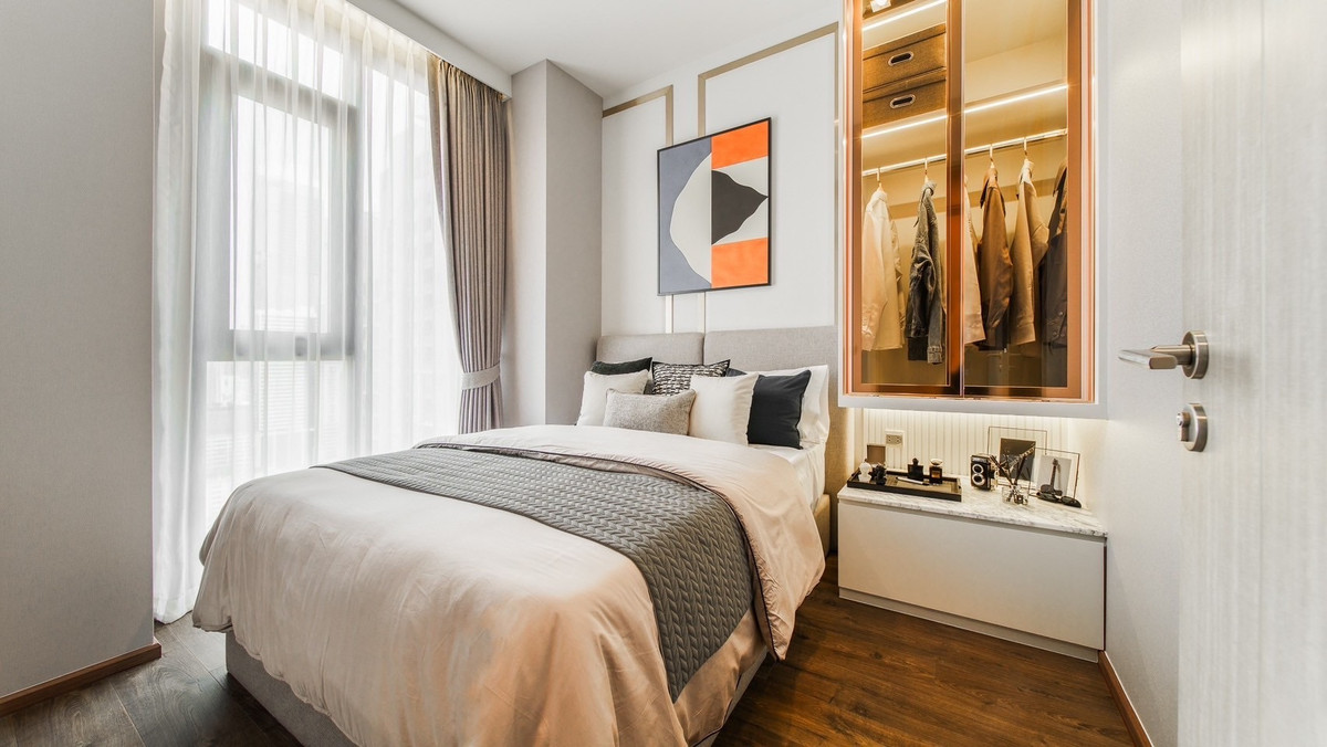 For RentCondoRatchathewi,Phayathai : 🚪The Address Siam Ratchathewi 🛏️Beautiful room ✨There are many rooms 🌐Good location📍High floor 🌤️Beautiful view 🛋️Fully furnished 📺 Complete electrical appliances (special price)