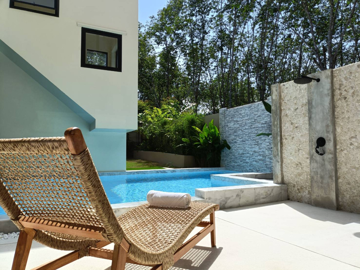 For SalePhuket : Golden Time! For sale! Balinese-Style Pool Villa “Fifty Shades of Beige”, Thalang, Phuket