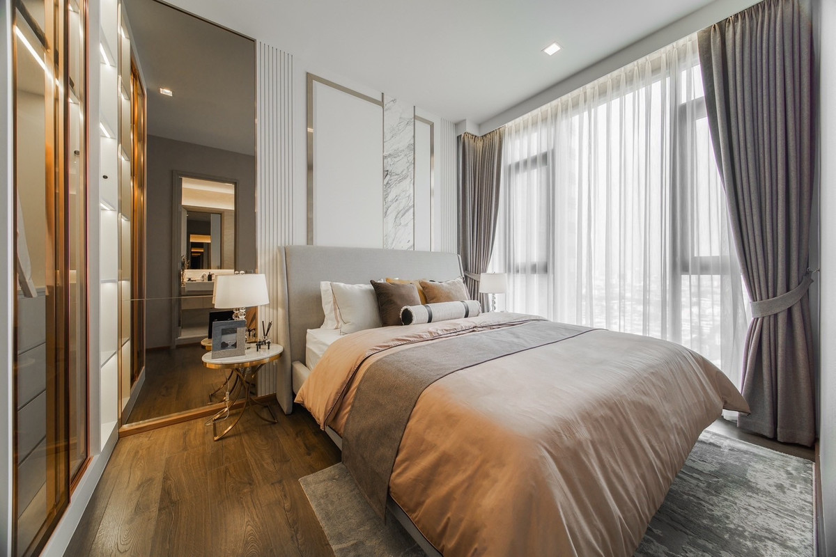 For RentCondoRatchathewi,Phayathai : 🚪The Address Siam Ratchathewi 🛏️Beautiful room ✨There are many rooms 🌐Good location📍High floor 🌤️Beautiful view 🛋️Fully furnished 📺 Complete electrical appliances (special price)