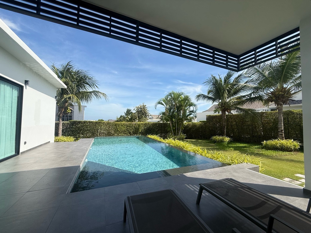 For SaleHuahin, Prachuap Khiri Khan, Pran Buri : Poolvilla for sale Huahin 
 3 bedrooms, 3 bathrooms
 size 194.5 sq m.