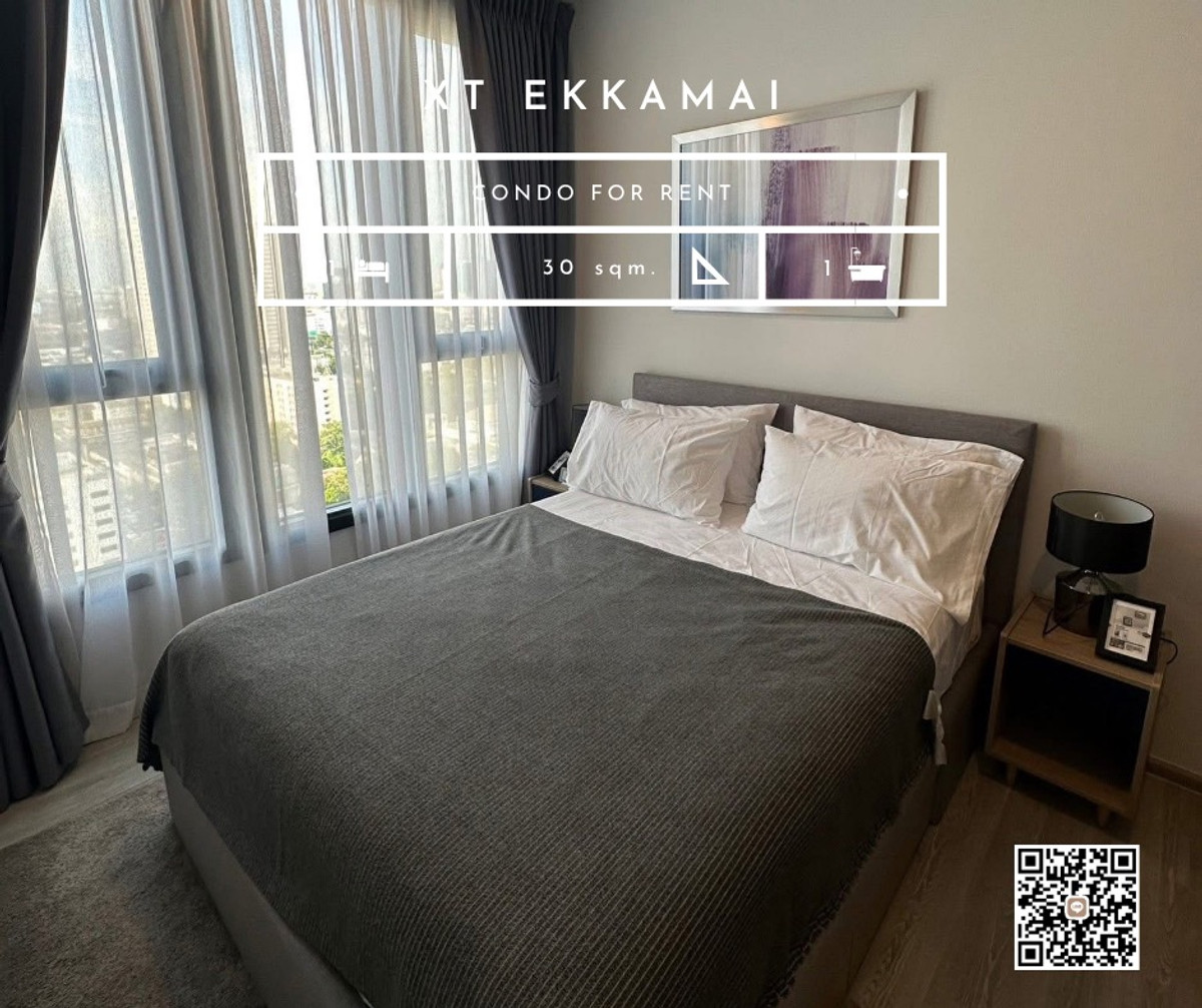ให้เช่าคอนโดสุขุมวิท อโศก ทองหล่อ : ให้เช่า🔺XT Ekkamai🔺ห้องสวย เฟอร์และเครื่องใช้ไฟฟ้าครบ พร้อมเข้าอยู่ by Faii