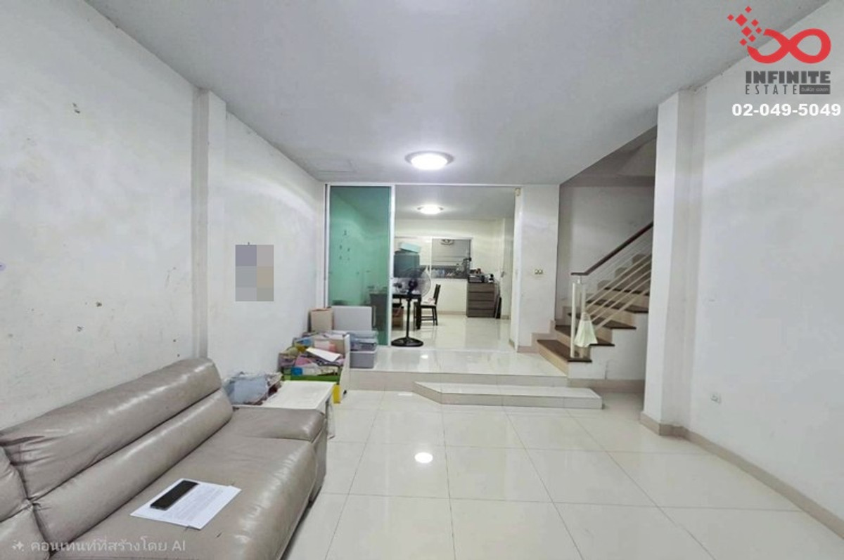 Townhouse for sale, Rueanrudee 7 Hathairat-Ramintra, Khlong Sam Wa, near the Pink Skytrain, 2 floors, 22 sq m. Loading...