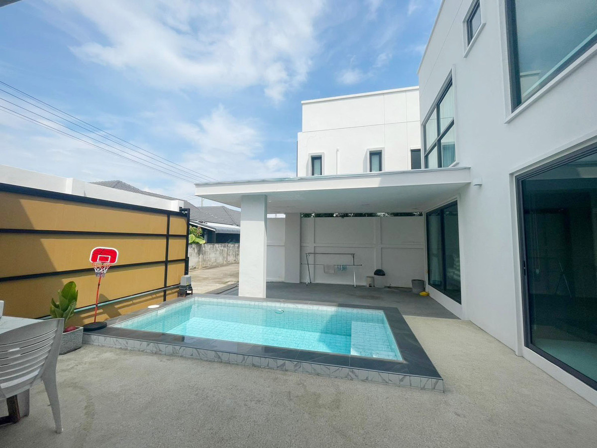 ให้เช่าบ้านเชียงใหม่ : Pool Villa ให้เช่าเดือนละ 35,000 บาท ใกล้โรงเรียนคริสเตียนเยอรมันเชียงใหม่ No.15H785