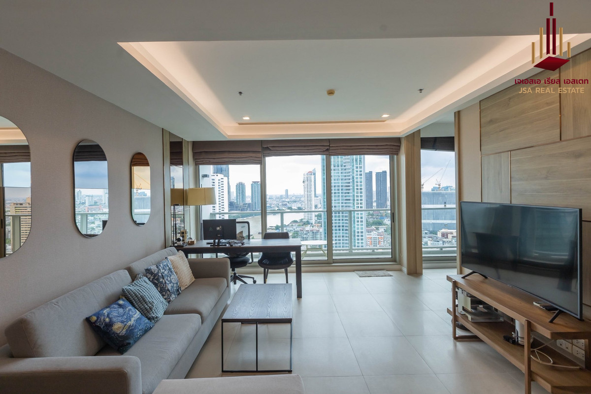 ให้เช่าคอนโดวงเวียนใหญ่ เจริญนคร : ✨ For Rent : The River Condo ✨  💰 Only 79,900 thb/month