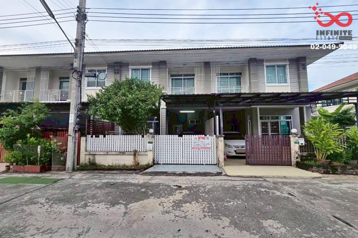 Townhouse for sale, Rueanrudee 7 Hathairat-Ramintra, Khlong Sam Wa, near the Pink Skytrain, 2 floors, 22 sq m. Loading...