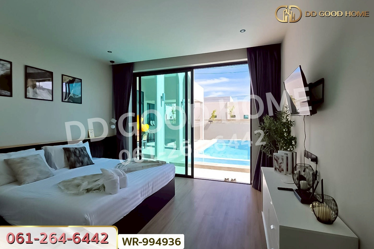 ขายชะอำ เพชรบุรี : WR-994936 พูลวิลล่า รีวา เรสซิเดนซ์ ชะอำ เพชรบุรี ใกล้ชายหาดชะอำ