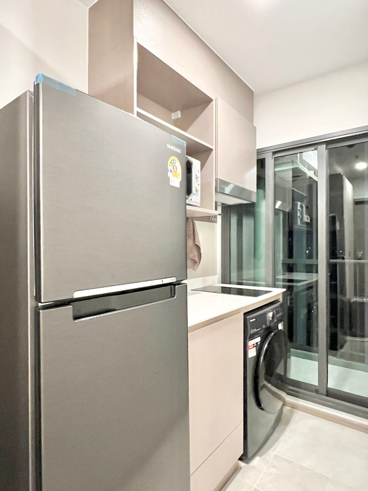 For RentCondoKhlongtoei, Kluaynamthai : For rent 🔥 Aspire Sukhumvit - Rama 4 🔥 Fully furnished and equipped, near BTS Phra Khanong