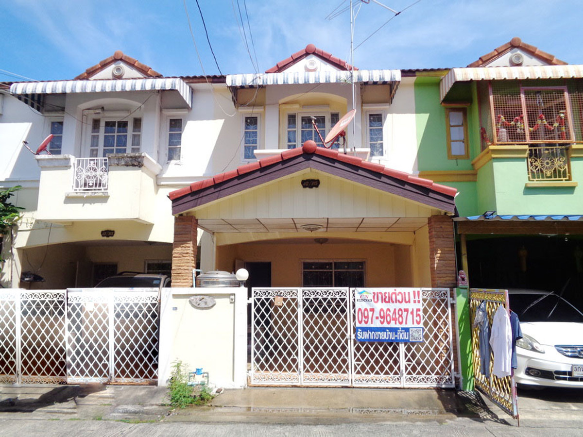 For SaleTownhomeNawamin, Ramindra : ⭕ H1288 Townhouse for sale, renovated, ready to move in, KC Village, Ramintra 8, Thai Raman Road, Khlong Sam Wa, near Maruay Market.