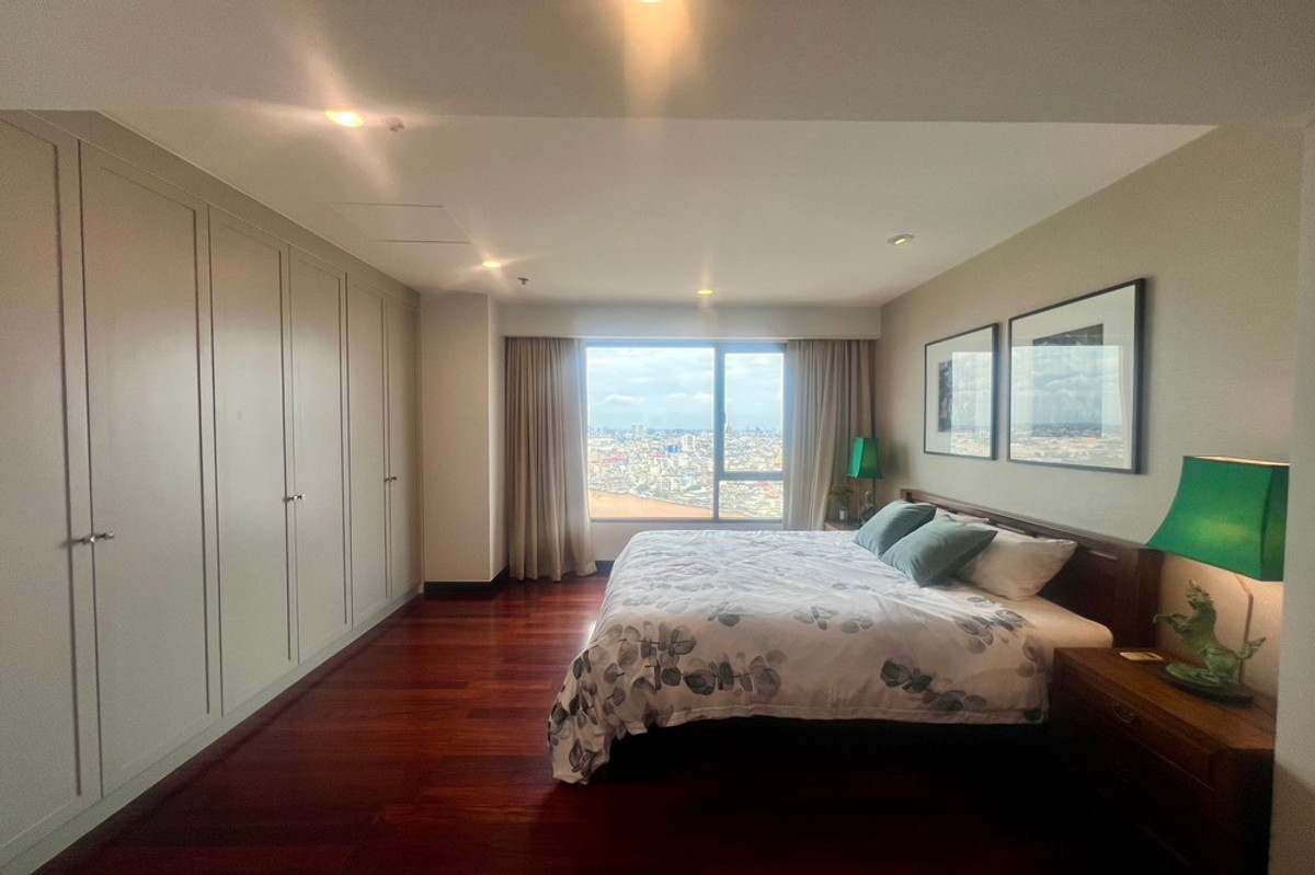 For RentCondoWongwianyai, Charoennakor : 🔥 For Rent !! high floor 28++, river view!! 🔥 Code C20251000075..........Baan Chaopraya, 2 bedroom, 2 bathroom, furnished, ready to move in📣📣