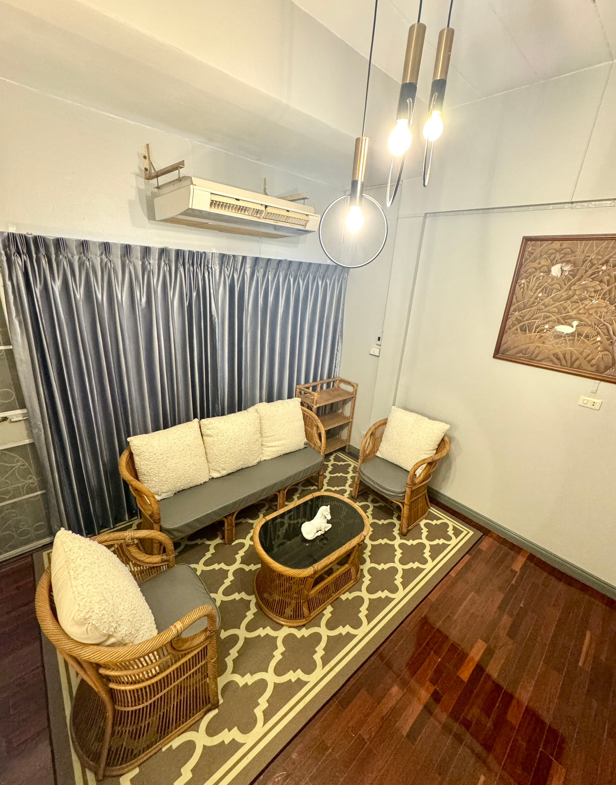 ให้เช่าทาวน์โฮมมีนบุรี-ร่มเกล้า : บ้านสัมมากรให้เช่า แต่งครบพร้อมอยู่